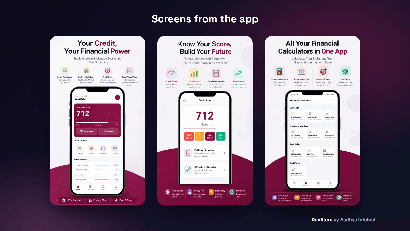 Credit Score Calculator Pro — Native Android Kotlin Source Code — image 2