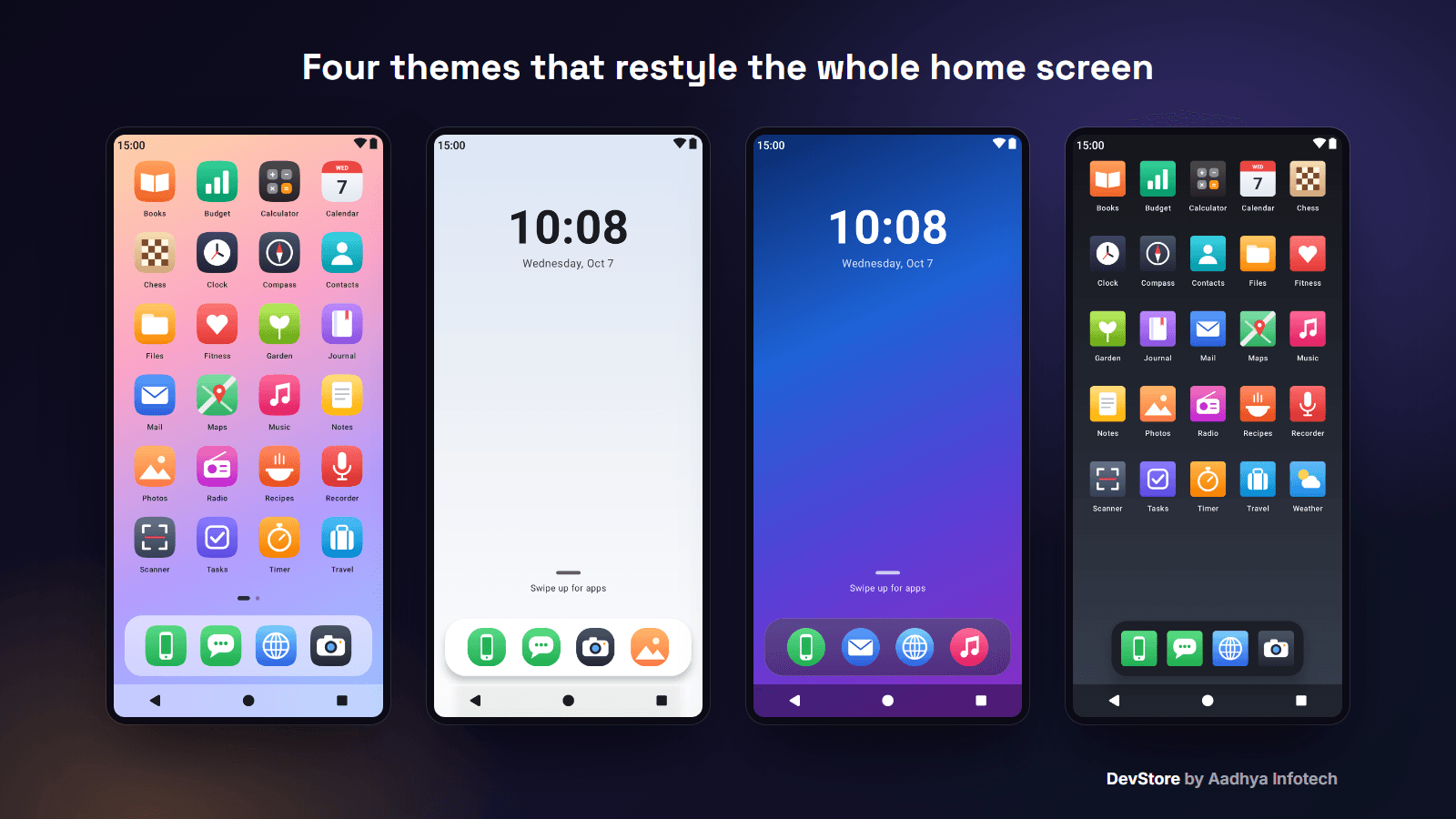 Vesta Launcher Starter Kit — Android Home Screen Launcher Kotlin Jetpack Compose Source Code — image 2